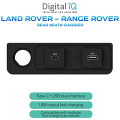 DIQ FΖ 5007 REAR SEATS DUAL CHARGER KIT for LAND ROVER - RANGE ROVER | Pancarshop