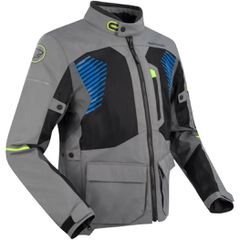 Μπουφάν μηχανής BAKUNDU Jacket Grey/Black/Black BTV832 XL