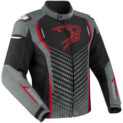Μπουφάν μηχανής Jacket GANG Black/Grey/Red BTB1761 XXL