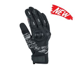 Bering Γάντια Summer PONOKA black/gris T11 XL