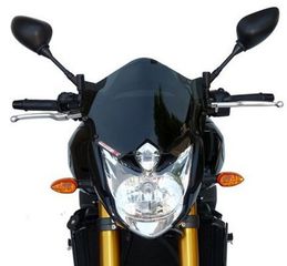 FABBRI Ανεμοθώρακας-Ζελατίνα GEN-X TOURING ΣΚΟΥΡΟ ΦΙΜΕ ΓΙΑ YAMAHA FZ8 (YX116/DS)
