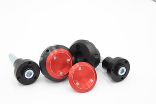 Ανταλλακτικά μανιταριών Crash Bobbins, Part Nr. 40001 Κοκκινο