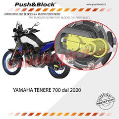 WHEEL & LOCK ΚΛΕΙΔΑΡΙΑ ΠΙΣΩ ΤΡΟΧΟΥ YAMAHA TENERE 2020-2024