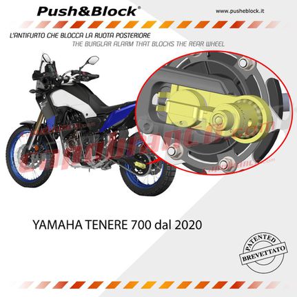 WHEEL & LOCK ΚΛΕΙΔΑΡΙΑ ΠΙΣΩ ΤΡΟΧΟΥ YAMAHA TENERE 2020-2024