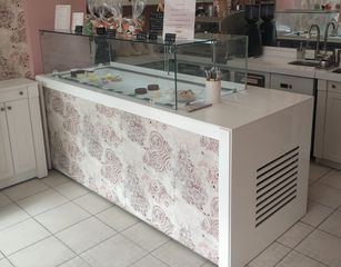 Βιτρίνα Snack Ζαχαροπλαστείου 220X90X120 με εσωτερικό ψυκτικό μηχάνημα