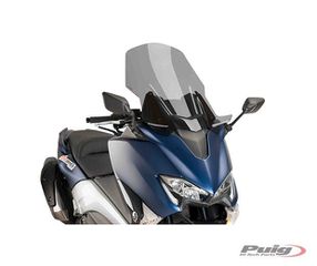 ΠΑΡΜΠΡΙΖ / ΖΕΛΑΤΙΝΑ YAMAHA TMAX T-MAX 530 17- 9424F V-TECH LINE TOURING DARKSMOKE 675X555MM ΜΟΤΟPAPADOGIANNIS