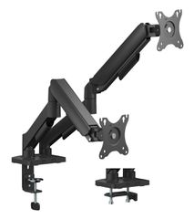 POWERTECH βάση γραφείου για 2x οθόνες PT-1425, 17-32", έως 9kg