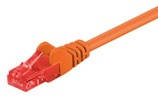 GOOBAY καλώδιο δικτύου 95262, CAT 6 U/UTP, CCA, 250MHz, 1m, πορτοκαλί