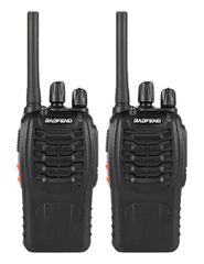 BAOFENG σετ ασύρματοι πομποδέκτες BF-88E, PMR, 0.5W, μαύρο, 2τμχ