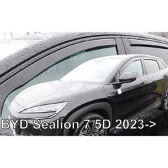 ΑΝΕΜΟΘΡΑΥΣΤΕΣ ΓΙΑ BBYD SEALION 7 5D 2023+ ΣΕΤ ΑΥΤΟΚΙΝΗΤΟΥ ΑΠΟ ΕΥΚΑΜΠΤΟ ΦΙΜΕ ΠΛΑΣΤΙΚΟ HEKO - 4 ΤΕΜ.