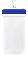 POWERTECH αδιάβροχη θήκη smartphone MOB-2013, IPX8, μπλε-λευκή