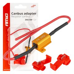 Amio - ΑΝΤΙΣΤΑΣΗ CAN-BUS 12V 5W 39Ω (CANCELLER) - 1 τεμ. (04090/AM)