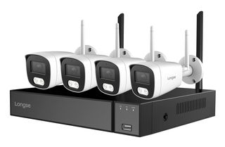 LONGSE NVR καταγραφικό με 4 κάμερες LW5MC84B1, WiFi, 5MP, 8 κανάλια