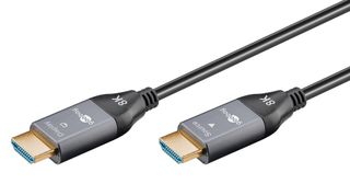 GOOBAY καλώδιο HDMI 2.1 76274 με Ethernet, AOC, 8K/60Hz, 48 Gbps, 10m, μαύρο