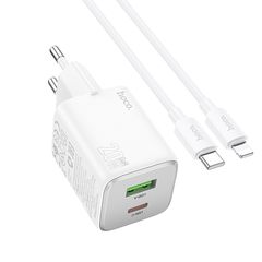 Καλώδιο Hoco X115 Surpass USB-C σε USB-C PD60W 3.0A Λευκό 1m