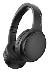 POWERTECH headphones PT-1463, ενσύρματα & ασύρματα, ANC, 40mm, 500mAh, μαύρα