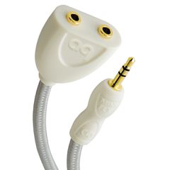 AUDIOQUEST FLX-Mini Splitter Flexible 3.5mm Mini Plug > 2x 3.5mm Jacks - AUDIOQUEST