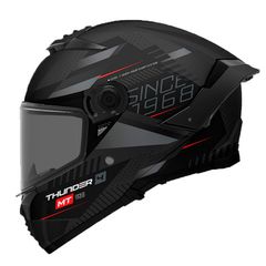 Κράνος MT Thunder 4 SV Luminence D1 μαύρο matt