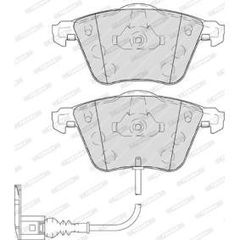 ΤΑΚΑΚΙΑ ΣΕΤ ΕΜΠΡΟΣ AUDI A3 S3 2.0 TT 1.8-2.0-2.5-3.2 SEAT LEON CUPRA 2.0 VW SCIROCCO 1.4 TSI 2.0 TSI GOLF 2.0
