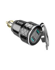 Interphone Αντάπτορας Παροχής Ρεύματος DIN σε Διπλό USB 4.2A ACCDIN2USBALU19