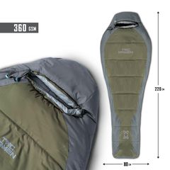 Υπνόσακκος "μούμμια" 360γρμ./μ² D19003 TacMaven της PENTAGON®