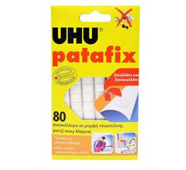 PATAFIX 80 ΤΕΜΑΧΙΑ ΚΟΛΛΑΕΙ ΞΕΚΟΛΛΑΕΙ UHU 7002029