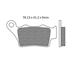 Τακάκια Σετ ARTRAX Για KTM DUKE 690cc R IV ABS 2013