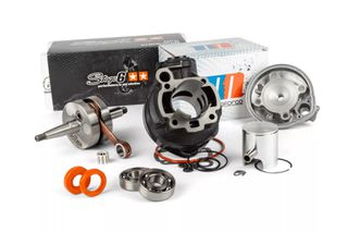 Racing Kit Κυλινδροπιστονο & Στροφαλος 80Cc Ø49Mm Aprilia Rs 50 (Am6), Tzr 50, Dt 50 | Motoforce