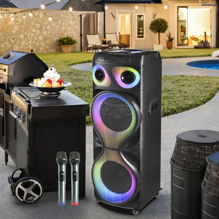 Ηχειο bluetooth Mt audio 2x12