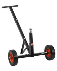 Trailer 600lbs Dolly 16,5 and 22 in Adjustable Height 1-7/8 in Ball Solid Tires