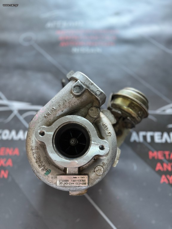 ΤΟΥΡΜΠΙΝΑ NISSAN NAVARA D40 EURO3 '05-'07  14411EB300