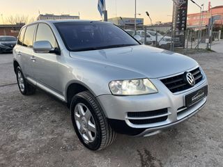 Volkswagen Touareg 2003 ΑΕΡΙΟ* ΒΙΒΛΙΟ SERVICE*ΔΕΡΜΑ*ΚΛΙΜΑ*18''ΖΑΝΤΕΣ