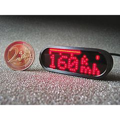 Motogadget Motoscope Mini, Black, Abe