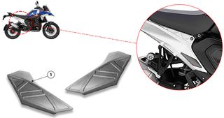 Ducabike (100% carbon) πλαϊνά καλλύματα για BMW R 1300GS  2024 - 25-thumb-3