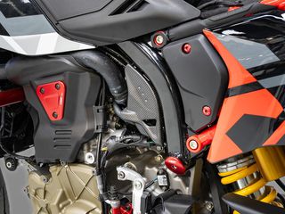 Ducabike (100% carbon) πλαϊνό κάλυμμα για Ducati Hypermotard 698 Mono  2024 - 25-thumb-4