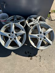 ΖΑΝΤΕΣ ΑΛΟΥΜΙΝΙΟΥ ΜΕΤΑΧΕΙΡΙΣΜΕΝΕΣ RC DESING 5X114.3 6.5X16 ET45 ΜΟΝΟ 200ΕΥΡΩ ΣΕΤ