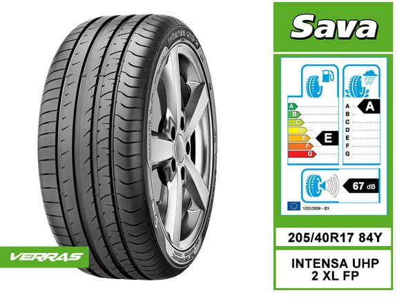 205/40R17 84Y INTENSA UHP 2 XL FP