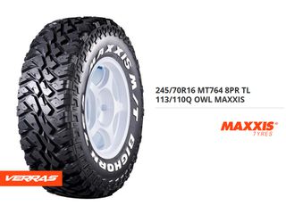 245/70R16 MT764 8PR TL 113/110Q OWL MAXXIS