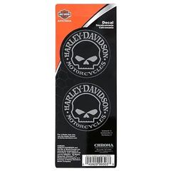 Αυτοκόλλητα Harley-Davidson Willie G σετ 2 τμχ| Harley-Davidson Willie G Skull Decal Set | 2-Piece | CG99303
