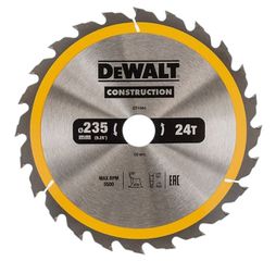 DT1954 ΔΙΣΚΟΣ ΔΙΣΚΟΠΡΙΟΝΟΥ Φ235x30mm 24Δ ΞΥΛΟΥ DEWALT ΤΑΧΕΘΑΣ ΚΟΠΗΣ