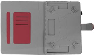 Universal Θήκη Δερματίνης για Tablet 12" - Μπορντό-thumb-1