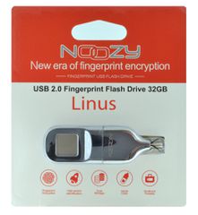 USB 2.0 Noozy Linus Fingerprint Flash Drive 32GB