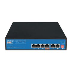 Ethernet Switch Ewind EW-S1606CF-AP 4x10/100Mbps + 2x100Mbps RJ45 PoE