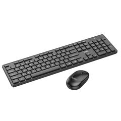 Πληκτρολόγιο και Ποντίκι Hoco GM17 Wireless Business Set Full Size 104 Πλήκτρα 2.4GHz USB Dongle Μαύρο