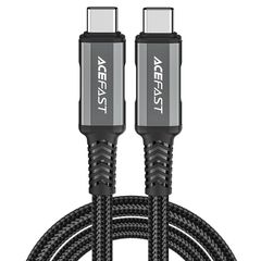 Καλώδιο Acefast C1-09 USB-C σε USB-C PD240W 40Gbps Data Transfer 4K Screem Support Μαύρο 1.2m