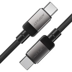 Καλώδιο Acefast C9-03 Μεταλλικό USB-C σε USB-C 60W 20V/3A Braided Μαύρο 1.2m