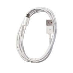 Καλώδιο Σύνδεσης και Φόρτισης Leki Orange Concept USB σε USB-C Λευκό 2m