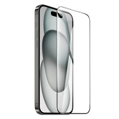 Tempered Glass Hoco Premium Series A37 120CC Large Arc Edges Dustproof 0.4mm 3D Anti-Static για Apple iPhone 16 Plus 15 Plus