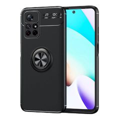 Θήκη Ancus AutoFocus Shock Proof με Ring Holder για Xiaomi Redmi Note 11T 5G Note 11s 5G Poco M4 Pro 5G Μαύρη