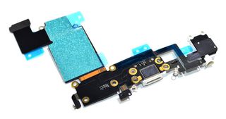 Επαφή Φόρτισης Apple iPhone 6S Plus με Μικρόφωνο και Επαφή Ακουστικών Λευκό 821-0126-08 Type A+